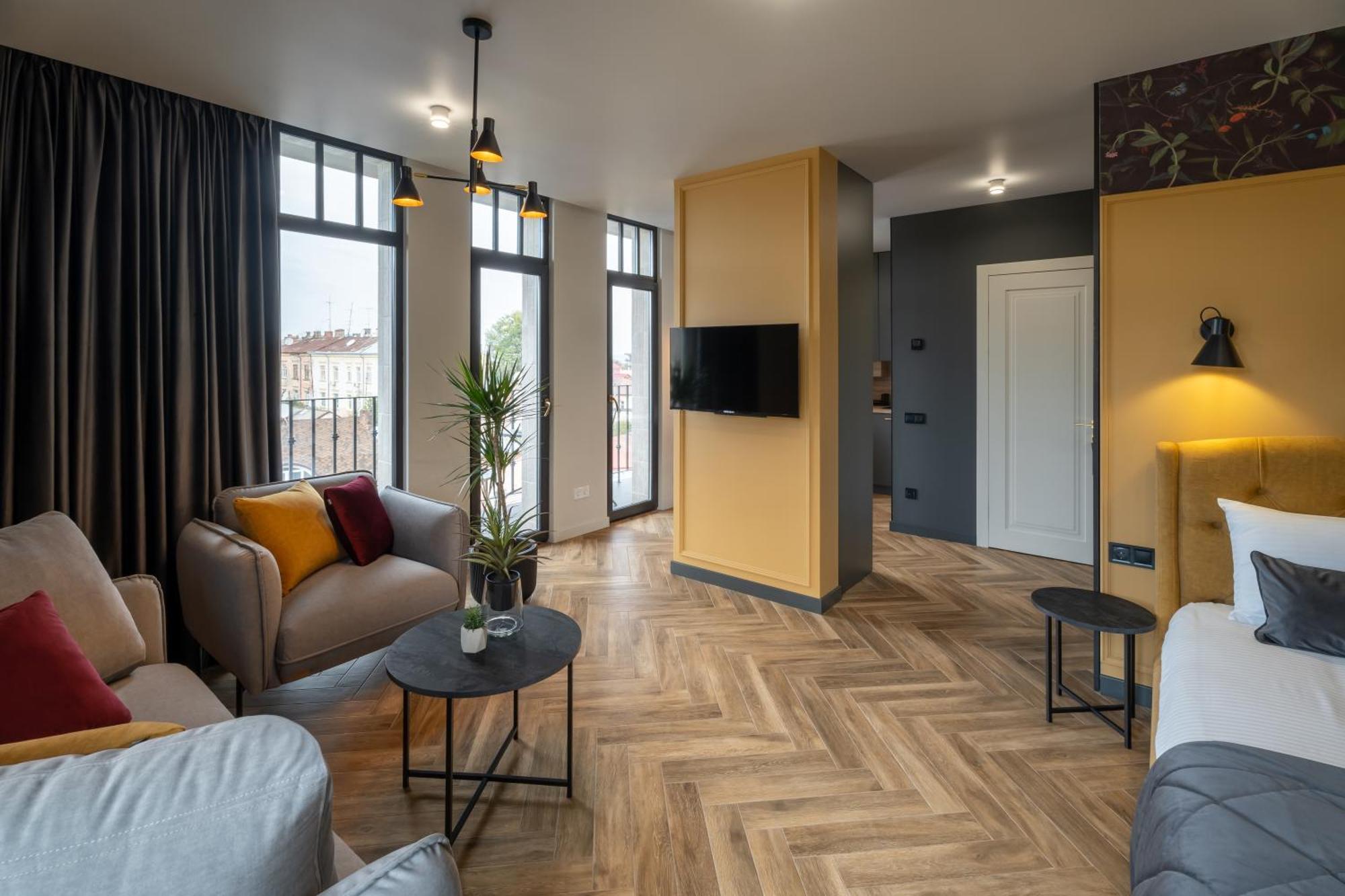 Ridge Apartments Chernivtsi Bagian luar foto